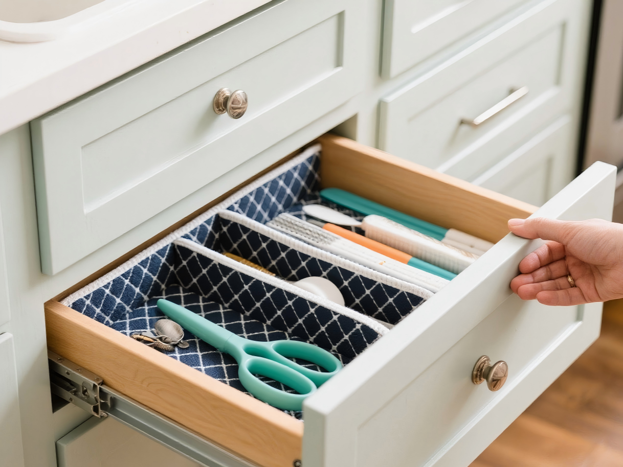 7 Genius Cabinet & Drawer Liner Hacks for a Tidy, Organized Home