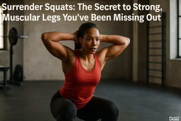Surrender Squats: The Secret to Strong, Muscular Legs You’ve Been Missing Out On!