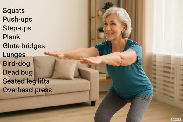 Stay Strong After 60: These 10 Exercises Boost Fitness and Keep You Active!