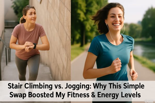 Stair Climbing vs. Jogging: Why This Simple Swap Boosted My Fitness & Energy Levels