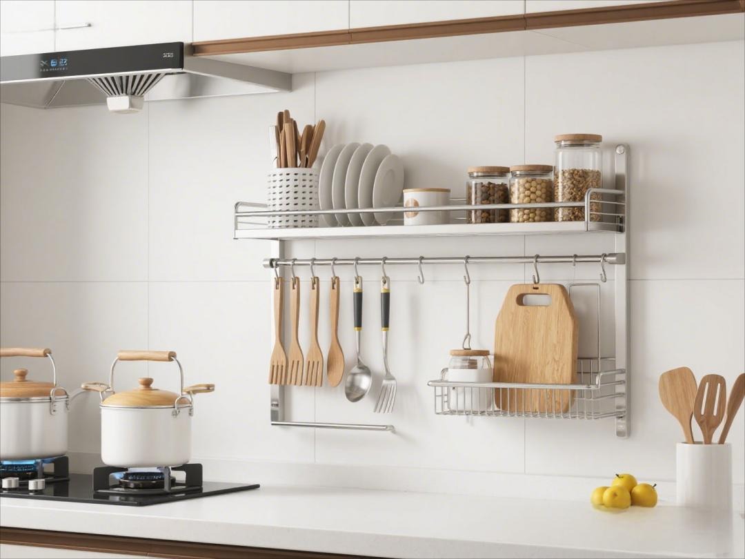 Stainless Steel Kitchen Organizer Racks: Buying Tips & Inspo Pics