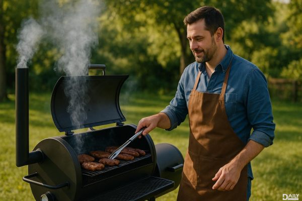 Upgrade your BBQ game with this smoker-grill combo—perfect for juicy meats and smoky flavors all year!