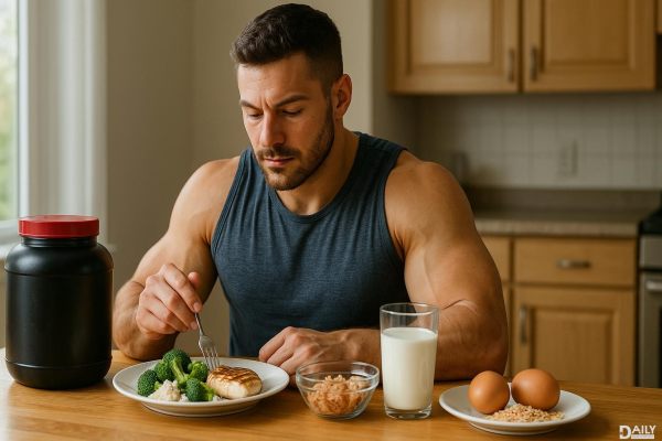 Mike’s Bodybuilding Secrets: How He Built Muscle with High-Protein Foods and Omega-3!