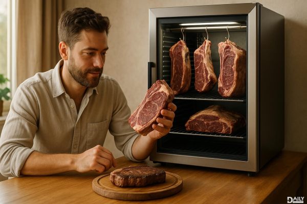 Unlock the Secret to Perfect Steaks: Why Every Foodie Needs a Meat Aging Chamber at Home!