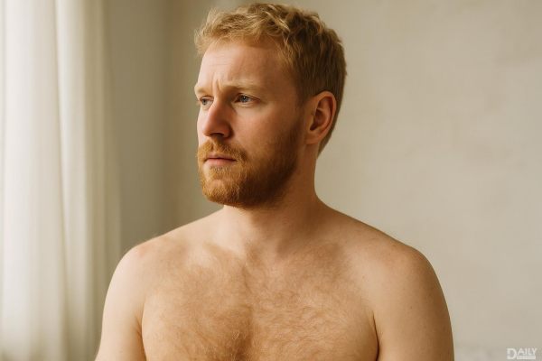 Men with blonde hairy chests: Does it really mean higher testosterone levels?