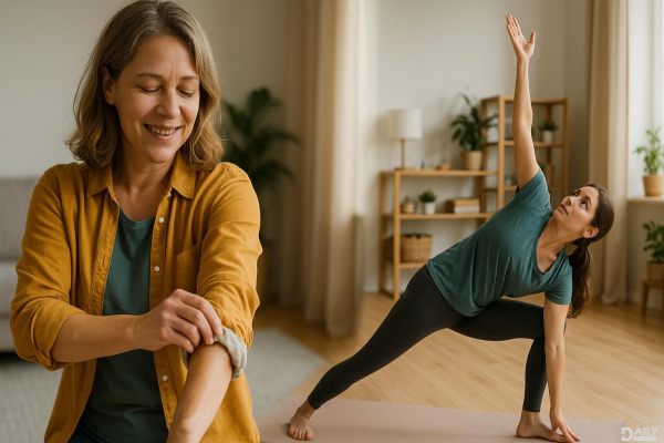 Roll Up Your Sleeves for Health: 5 Simple Moves to Boost Energy & Relieve Stress!