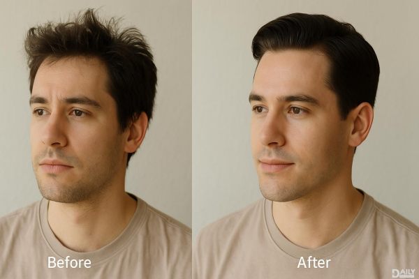 Before and After: How Leave-In Conditioner Transforms Men’s Hair Care Routine