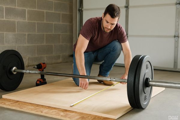 Need a sturdy deadlift platform? Here’s how to DIY one for less than $100!
