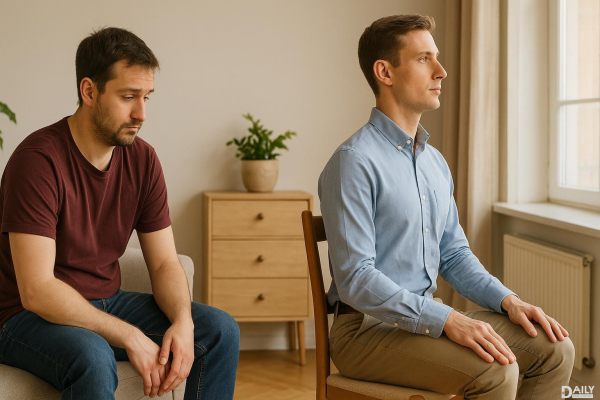 Men, are you sitting wrong? Fix your posture now to avoid back pain and boost confidence!