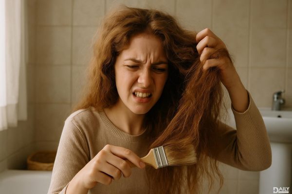 Struggling with tangled hair? This paint comb hack will change your grooming game!