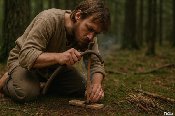 Survival Hack: How Our Ancestors Mastered Primitive Fire Making Techniques!