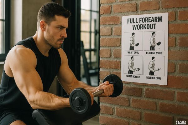 Want Stronger Arms? Try This Full Forearm Workout Chart for Maximum Gains!
