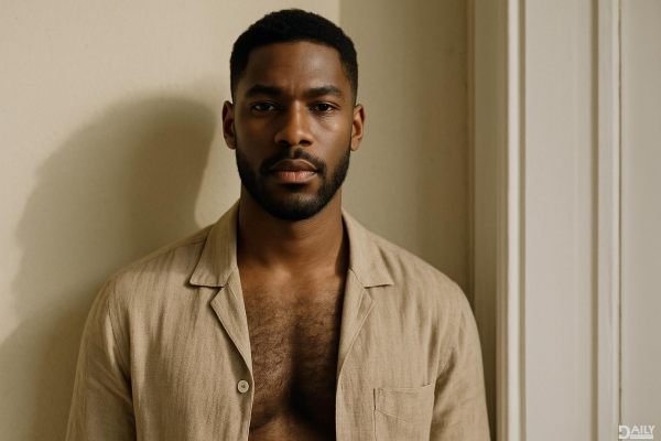 Why Black Men’s Chest Hair Might Be the Secret to Confidence and Style