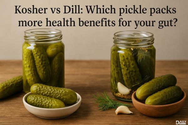 Kosher vs Dill: Which Pickle Packs More Health Benefits for Your Gut?