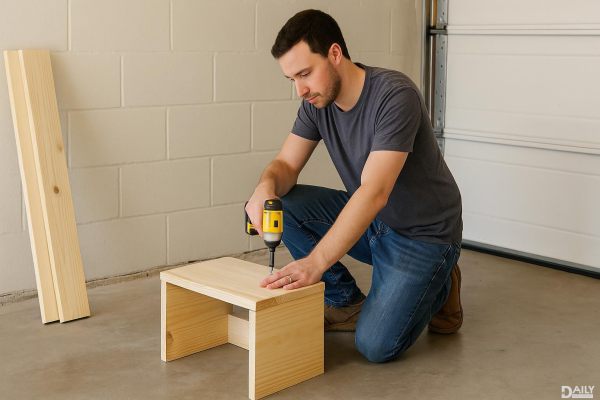 Want an easy DIY step box? Here’s how to build one at home for under $20!