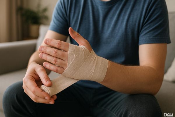 Struggling with hand injuries? Here’s the easiest way to wrap your hand for support and quick recovery!