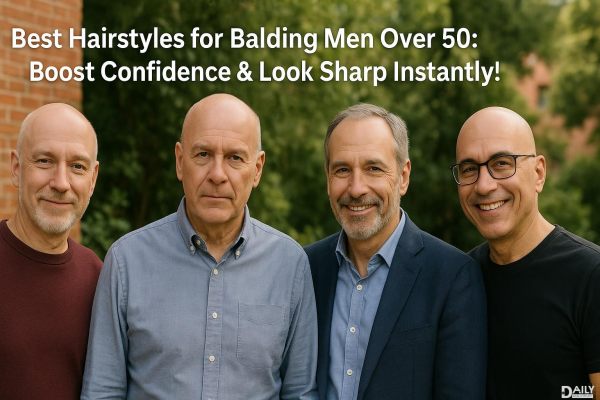 Best Hairstyles for Balding Men Over 50: Boost Confidence & Look Sharp Instantly!