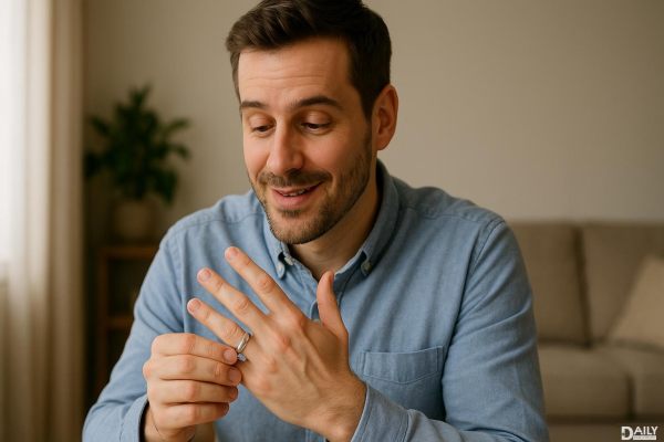 Where Do Men Really Wear Their Wedding Rings? The Answer Might Surprise You!