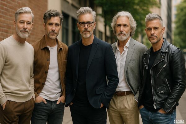 Gray Hair, More Style: 5 Trendy Looks for Men That Turn Heads Instantly!