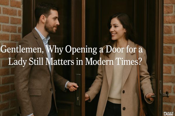 Gentlemen, Why Opening a Door for a Lady Still Matters in Modern Times?