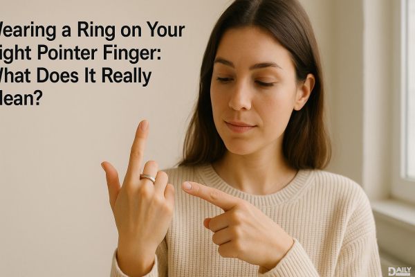 Wearing a Ring on Your Right Pointer Finger: What Does It Really Mean?