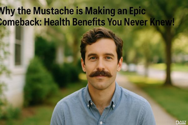Why the Mustache is Making an Epic Comeback: Health Benefits You Never Knew!