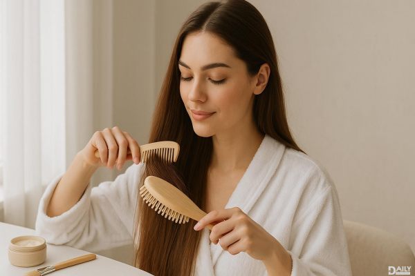 Brush, Comb, Paint: The Ultimate Hair Care Routine for Shiny, Healthy Locks!