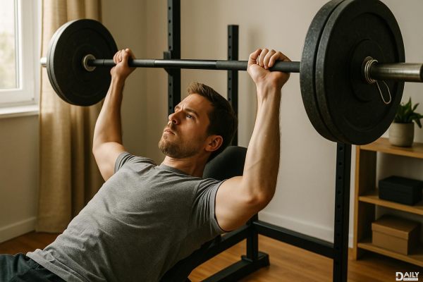Can’t Hit the Gym? Master the Perfect Bench Press at Home for Maximum Gains!