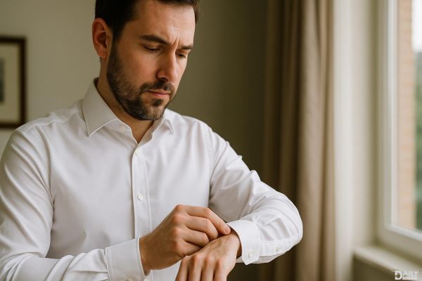 Where Should Your Dress Shirt Sleeve End for the Perfect Fit? Find Out Now!