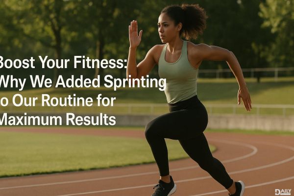 Boost Your Fitness: Why We Added Sprinting to Our Routine for Maximum Results