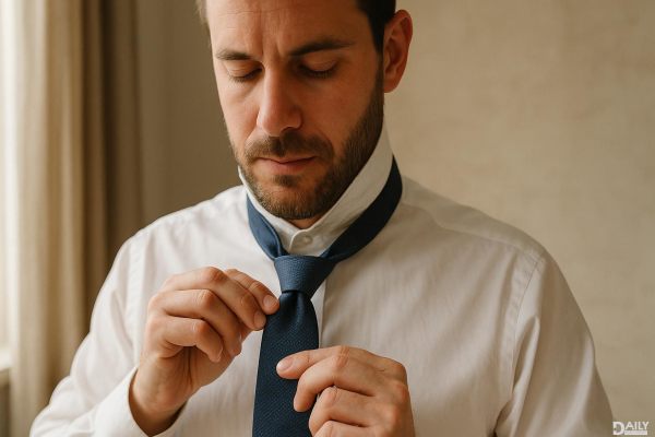 Ever Wondered How to Perfect the Dimple Tie? Here’s the Simple Trick You Need!