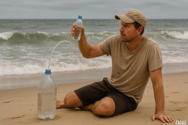 Stranded at Sea? Here’s How to Turn Seawater into Safe Drinking Water!