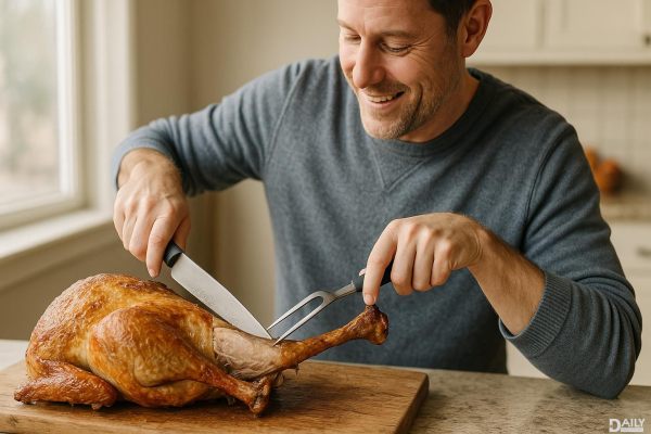Want the Juiciest Turkey Leg? Here’s the Secret to Perfect Carving Every Time!