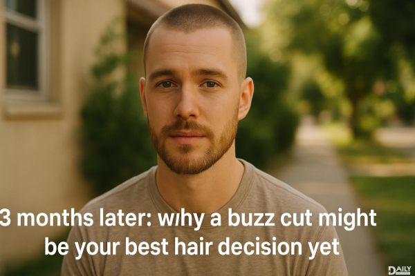 3 Months Later: Why a Buzz Cut Might Be Your Best Hair Decision Yet!