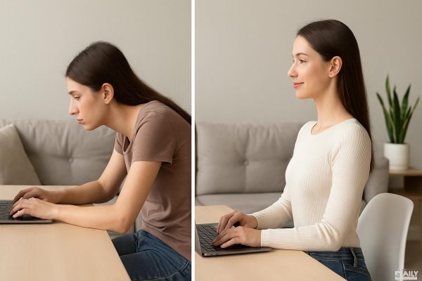 Slouching too much? Fix your bad posture with these 5 easy daily habits!