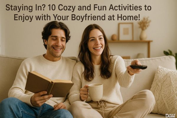 Staying In? 10 Cozy and Fun Activities to Enjoy with Your Boyfriend at Home!