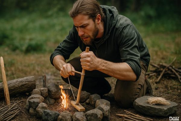 Survival Hack: 5 Simple Ways to Start a Fire Without Matches or Lighters!