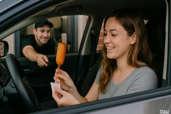 Craving a Hot Dog on a Stick? Drive-Thru Hack for Busy Foodies!