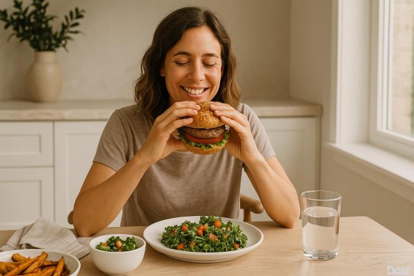 Craving a Burger? Here’s the Ultimate Setup for a Healthy, Flavor-Packed Meal!