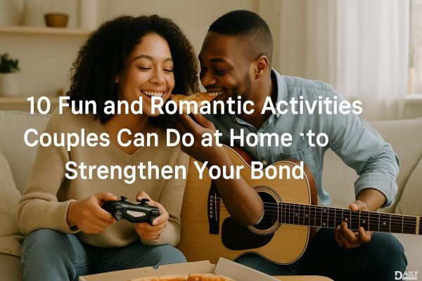 10 Fun and Romantic Activities Couples Can Do at Home to Strengthen Your Bond
