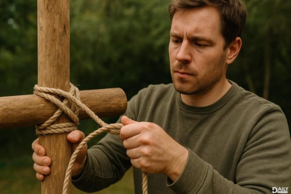 Need a Strong Knot Fast? Master the Square Lashing for Unbreakable Bonds!