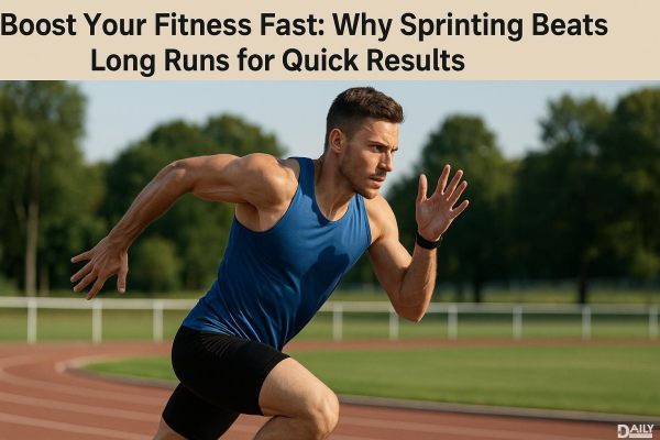 Boost Your Fitness Fast: Why Sprinting Beats Long Runs for Quick Results!