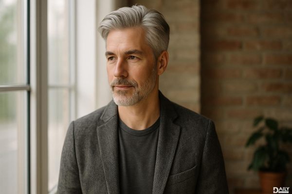 Gray Hair, More Style: How Men Over 40 Can Rock Silver Locks with Confidence!