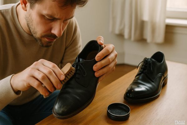 Struggling with Scuffed Shoes? This Simple Trick Will Make Them Shine Like New!