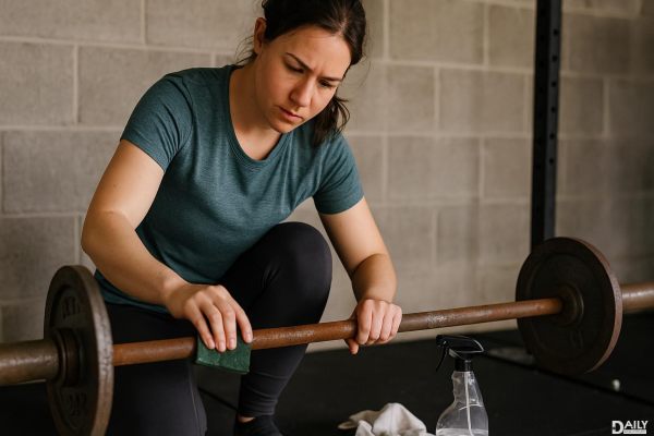 Struggling with a rusty barbell? Try these 3 easy hacks to restore it like new!