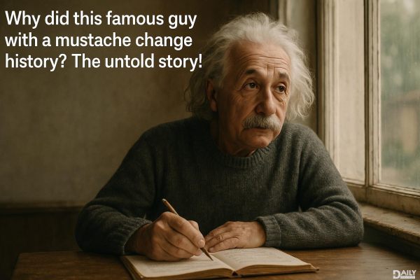 Why Did This Famous Guy with a Mustache Change History? The Untold Story!
