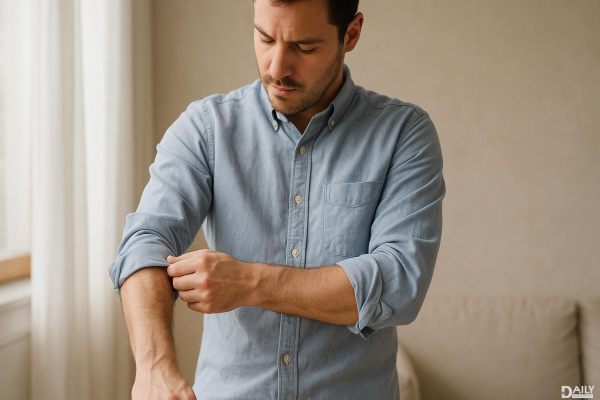 Master the Art of Rolling Button-Up Shirt Sleeves Like a Pro in Just 3 Steps!