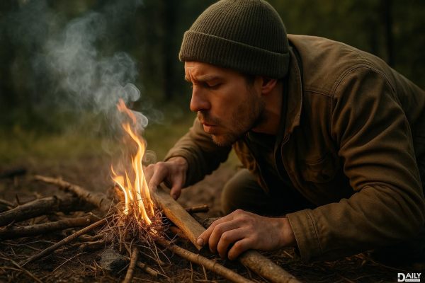 Stranded in the Wild? Here’s How to Start a Fire Without Matches—Survival Hack!