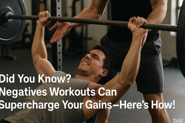 Did You Know? Negatives Workouts Can Supercharge Your Gains—Here's How!