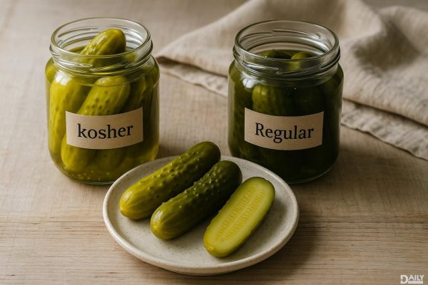 Kosher vs. Regular Dill Pickles: Which One Packs More Crunch and Flavor?